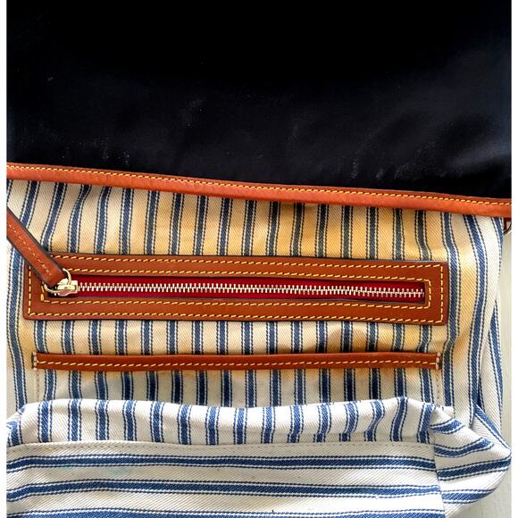 Dooney & Bourke Wayfarer Small Hobo Black Nylon Crossbody - Picture 9 of 10